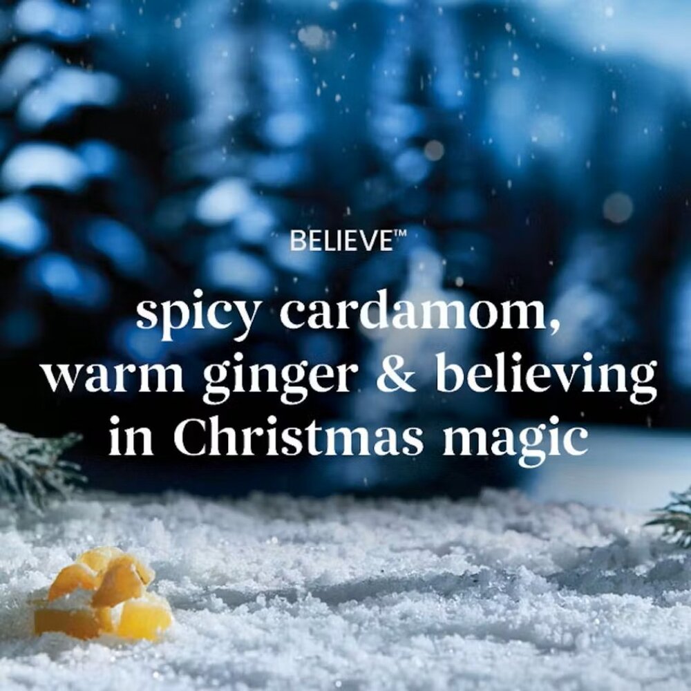 YANKEE CANDLE Believe 22oz Original Jar Candle Polar Express Collection NEW - Picture 3 of 3